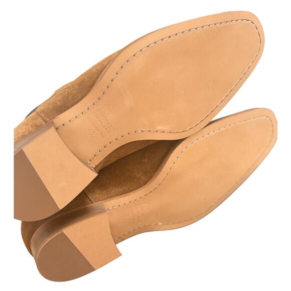 (43) NWT $495 The Kooples Brown suede leather Chelsea boots - Picture 9 of 13